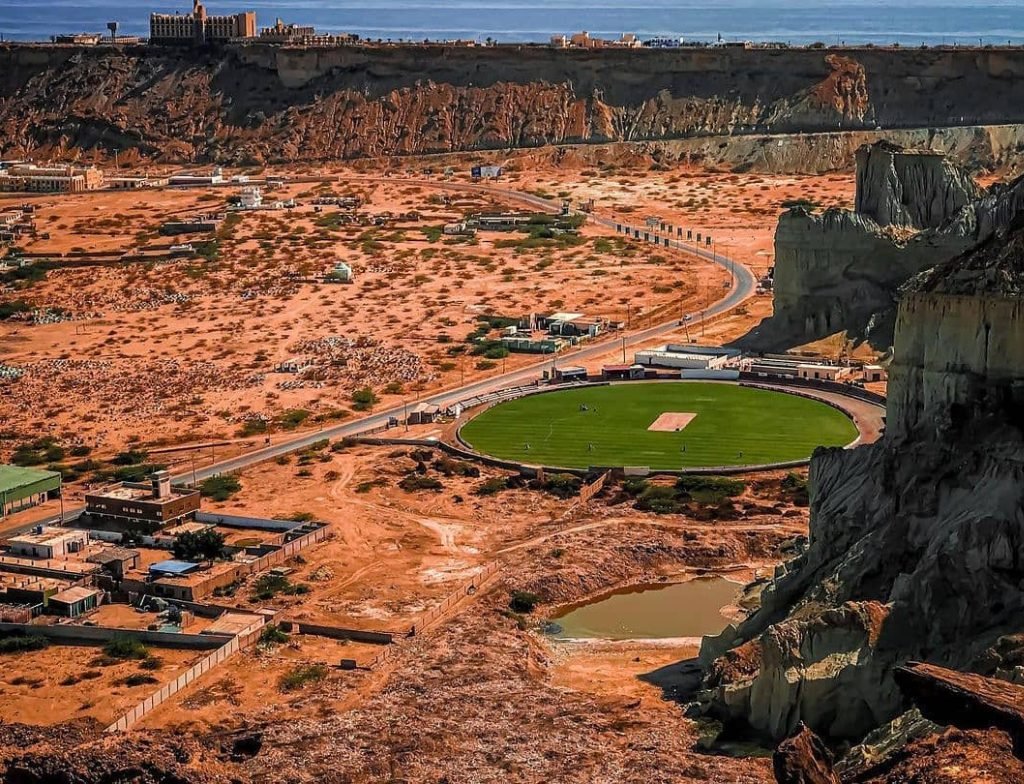 gwadar cricket stadium
