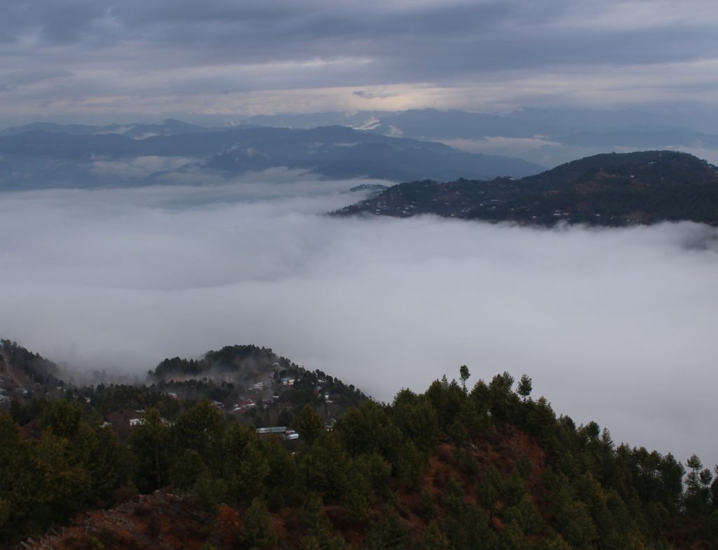 Patriata Shareef Murree view form top