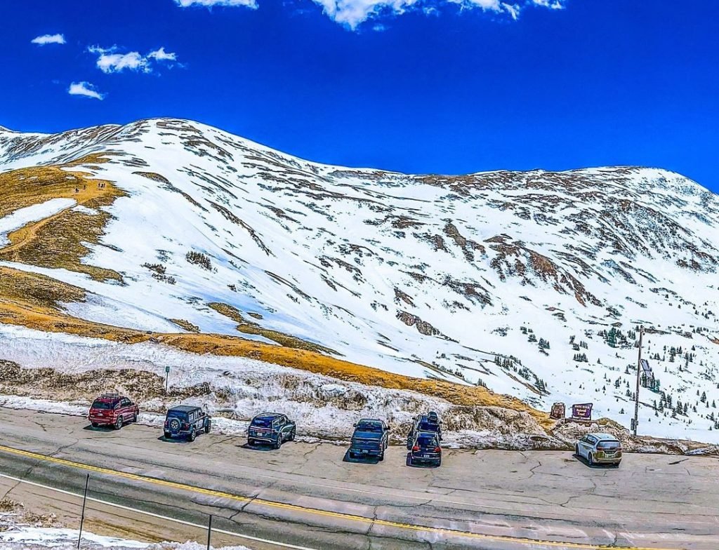 loveland pass parking