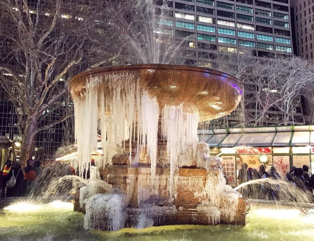 Bryant Park Ice Skating best time to visit
